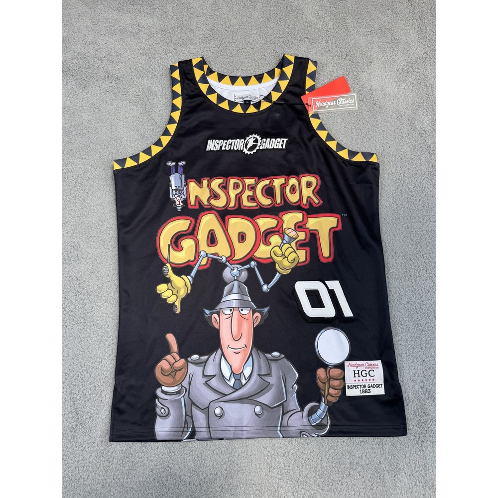 Vintage Inspector Gadget Shirt Mens XL Cartoon Headgear Classics 1983‎ Retro 80s
